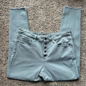 Universal Thread High Rise Skinny Capri Jeans size 14/32R